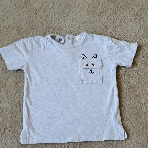 ZARA Baby Crab & Cat Tops - Picture 2 of 3